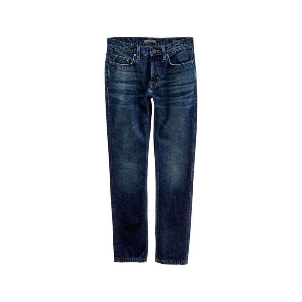 John Varvatos Mens Slim Fit Ink Wash Jean, Blue
